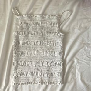 White, tank top from H&M